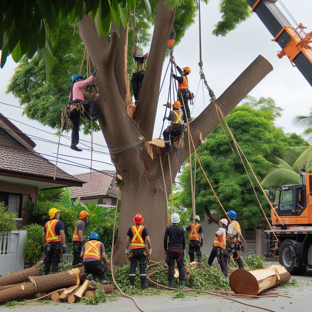 Professional Large Tree Removal Services In Abington Massachusetts
